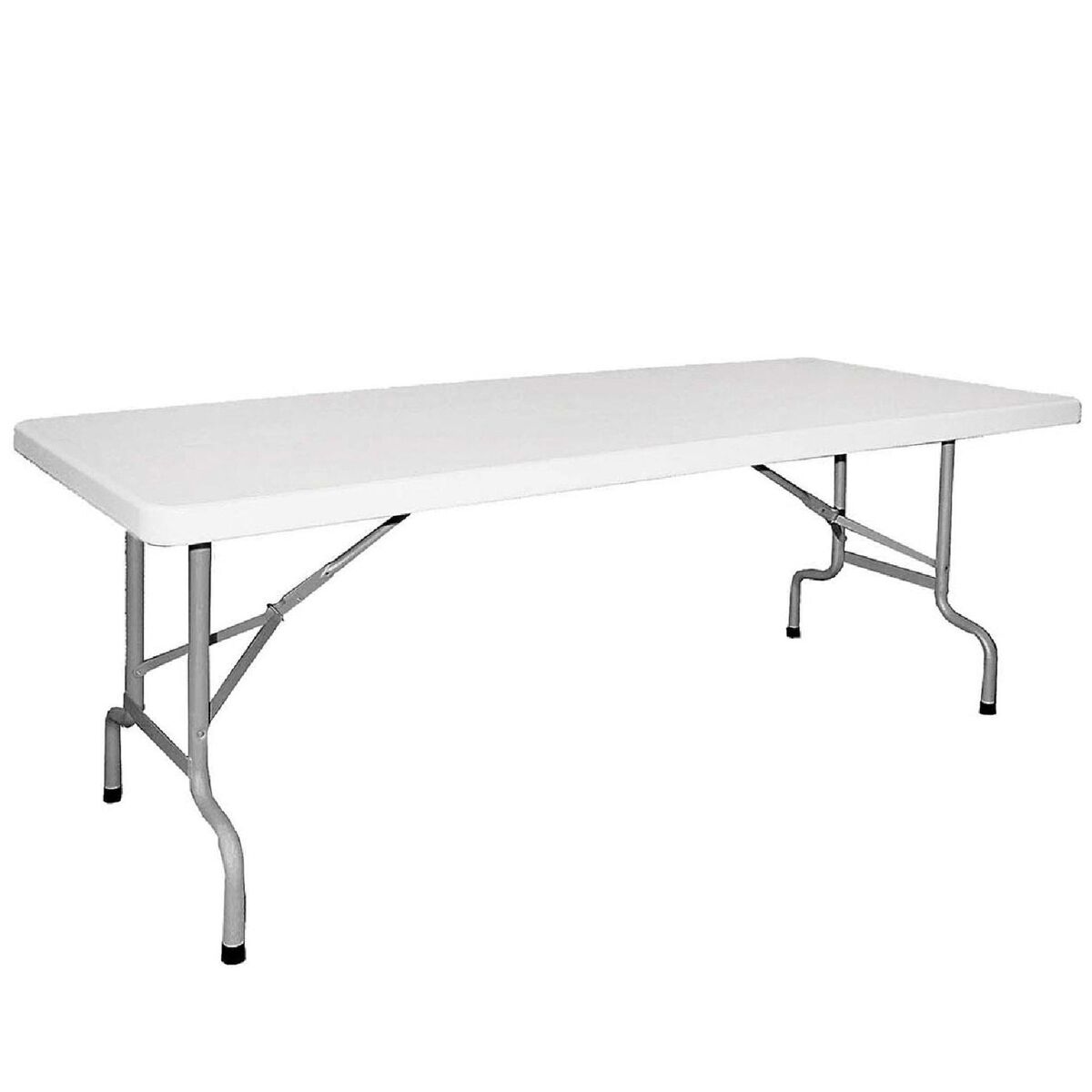 Well home mesa plegable en polietileno de 200x90x74cm