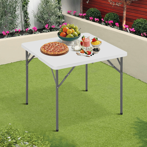 Mesa dobrável de formato quadrado Well Home