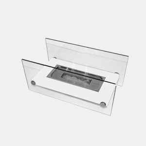 Lareira de mesa a etanol em metal