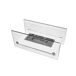 Chimenea de sobremesa de etanol en metal Chimenea de sobremesa de etanol en metal Blanco