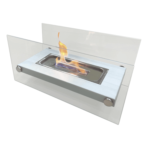 Lareira de mesa a etanol em metal