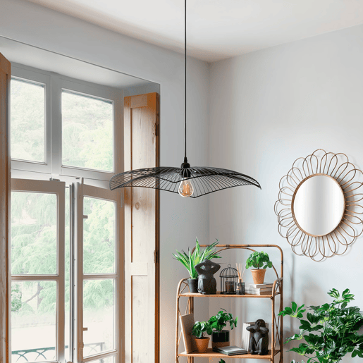 WELL HOME - Candeeiro de Chapéu Suspenso WELL HOME - Candeeiro de Chapéu Suspenso