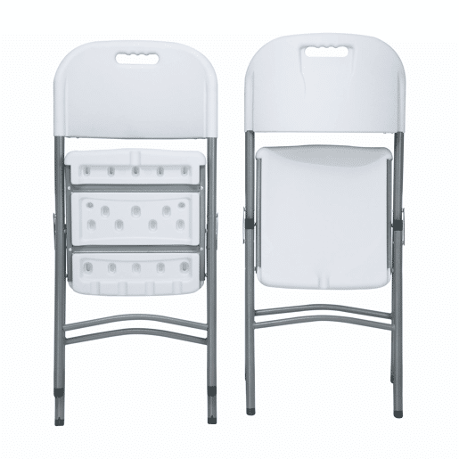 A cadeira dobrável para exterior de 51 x 45 x 85,5 cm é ideal para qualquer evento ao ar livre, seja em terraços, alpendres, camping ou piqueniques.