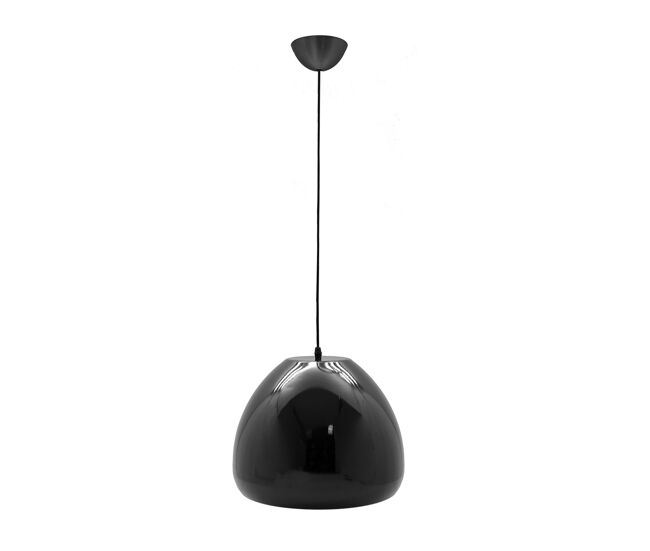 Well home - lámpara colgante de techo diseño globo negro acrílico ø34x26