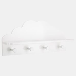 WELL HOME - Cabide infantil Cloud branco