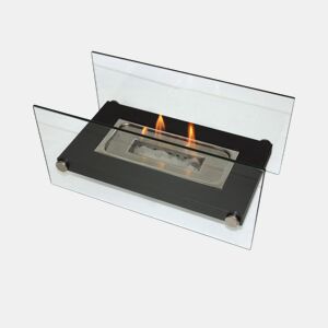 Chimenea de etanol de sobremesa en metal