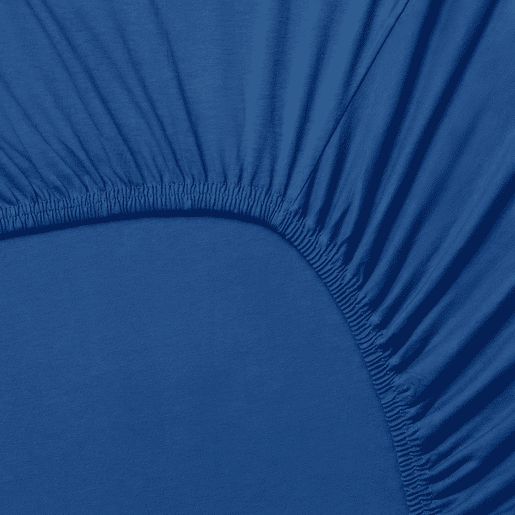 Lençol justo (200x200+aba 30cm) 100% Algodão 180TC azul marinho logotipo bordado El Ganso