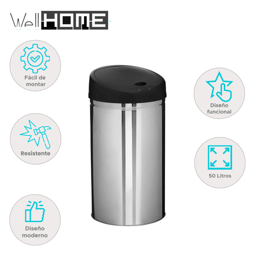 WELL HOME - Recipiente de sensor automático