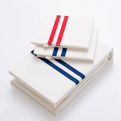 Conjunto de 4 peças cru (capa de edredão dupla 220x220+30cm + lençol de baixo 160x200+30cm + 2x capa de almofada 50x80cm) 100% algodão 180TC El Ganso