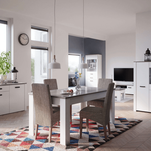 Pacote com 4 cadeiras para sala de estar e jantar estilo contemporâneo, estofadas na cor areia, 108x47x62 cm Pacote com 4 cadeiras para sala de estar e jantar estilo contemporâneo, estofadas na cor areia, 108x47x62 cm