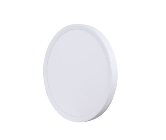 Plafón led pack 4 lámpara de techo redondo 24w 6500k blanco frío diámetro 23cm ip44