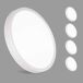 Plafón LED Pack 4 Lámpara de Techo Redondo 6500K Plafón LED Pack 4 Lámpara de Techo Redondo 6500K Blanco Brillo
