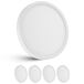 Plafón LED Pack 4 Lámpara de Techo Redondo 4000K Plafón LED Pack 4 Lámpara de Techo Redondo 4000K Natural/ Blanco