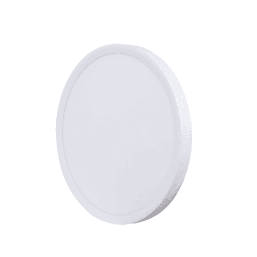 Pack de 2 Plafón LED Superficie Redondo 24W 6500K Branco Frío Diámetro 23cm IP44