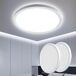 Pack de 2 Plafón LED Redondo 6500K Pack de 2 Plafón LED Redondo 6500K Blanco Brillo
