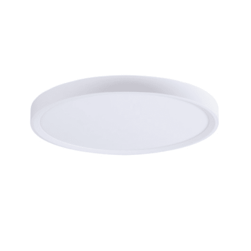 Pack de 2 Plafón LED Superficie Redondo 24W 6500K Branco Frío Diámetro 23cm IP44
