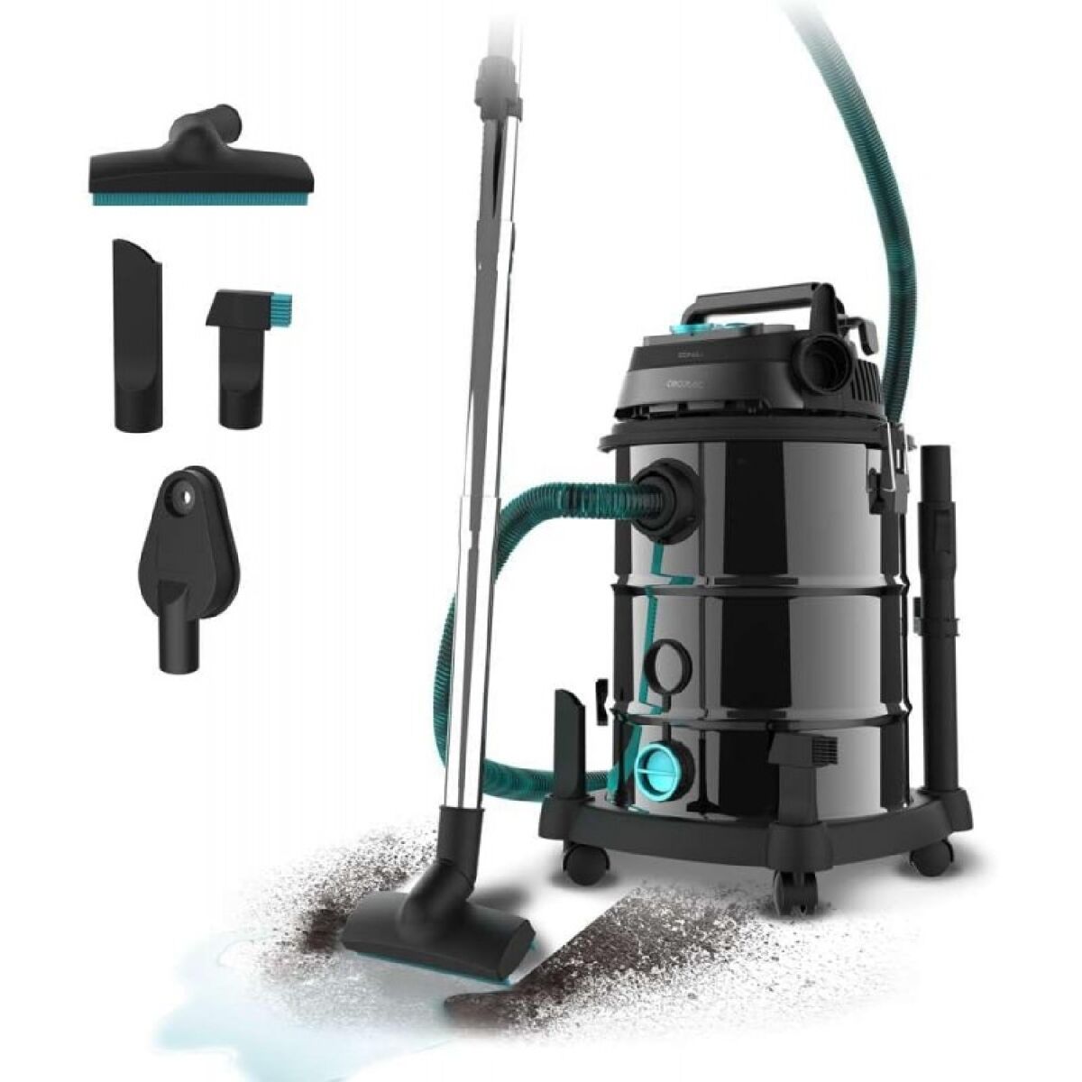 Cecotec Aspirador trineo wet&dry Conga Rockstar Wet & Dry Steel