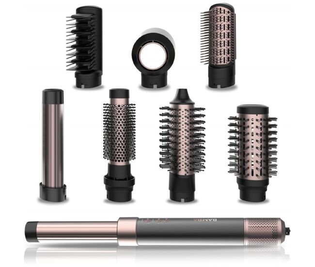 Cecotec cepillo de aire bamba ceramiccare airglam black cecotec