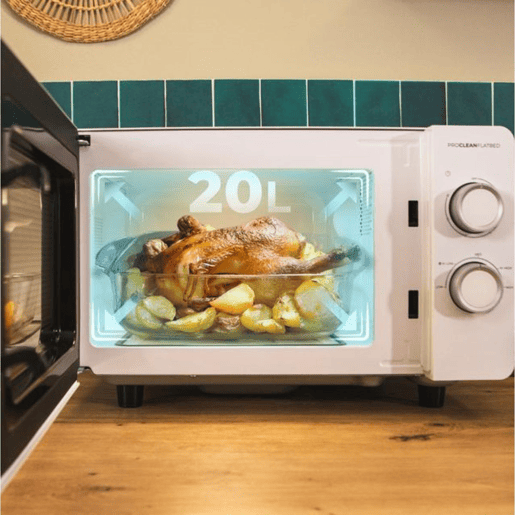 Microondas Cecotec Proclean 3010 Branco 700 W 20 L Microondas Cecotec Proclean 3010 Branco 700 W 20 L