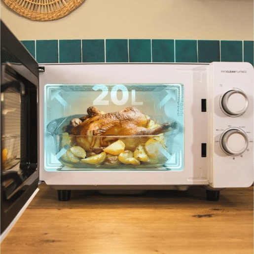 Microondas Cecotec Proclean 3010 Branco 700 W 20 L Microondas Cecotec Proclean 3010 Branco 700 W 20 L