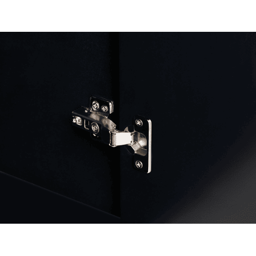 Aparador de quatro portas GLASTONBURY MármorePreto