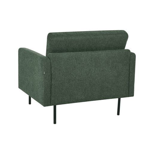 Poltrona BREDA Tecido Verde escuro Poltrona BREDA Tecido Verde escuro