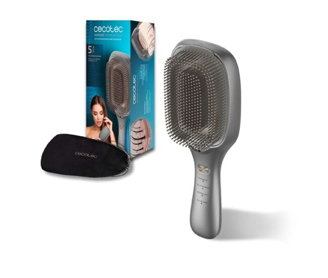 Cecotec cepillo reparador haircare revitalize aluminum