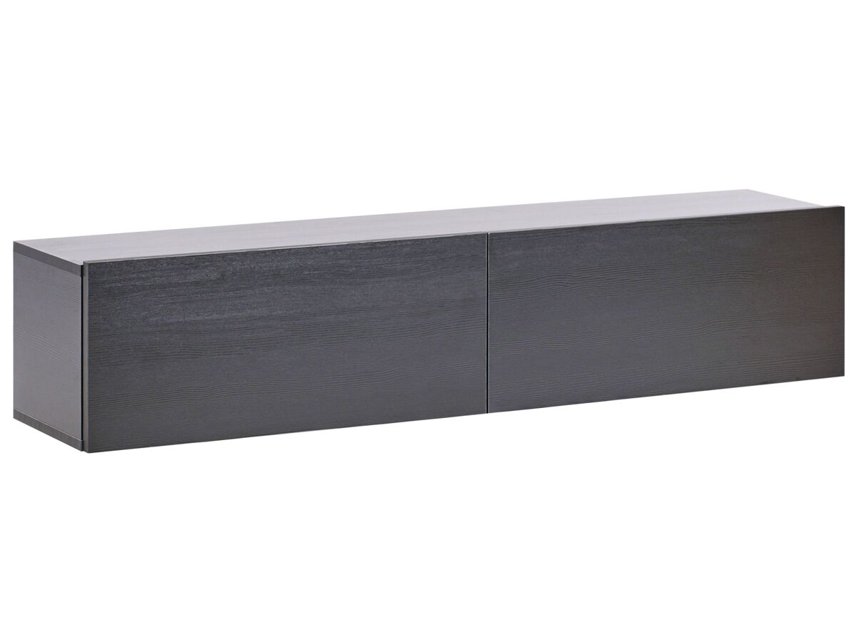 Beliani Mueble TV GLADSTONE 140 Negro