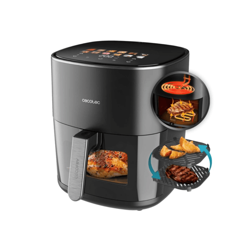 Fritadeira de Ar Cecotec Cecofry&Grill Duoheat 6500 2200 W 6,5 L