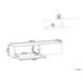 Beliani Mueble TV GLADSTONE 140 Beliani Mueble TV GLADSTONE 140 Blanco