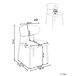 Beliani Silla de comedor COWLEY Beliani Silla de comedor COWLEY Beige