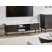 Beliani Mueble TV GLASTONBURY 140 Beliani Mueble TV GLASTONBURY 140 Blanco/ Negro