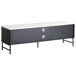 Beliani Mueble TV GLASTONBURY 140 Beliani Mueble TV GLASTONBURY 140 Blanco/ Negro
