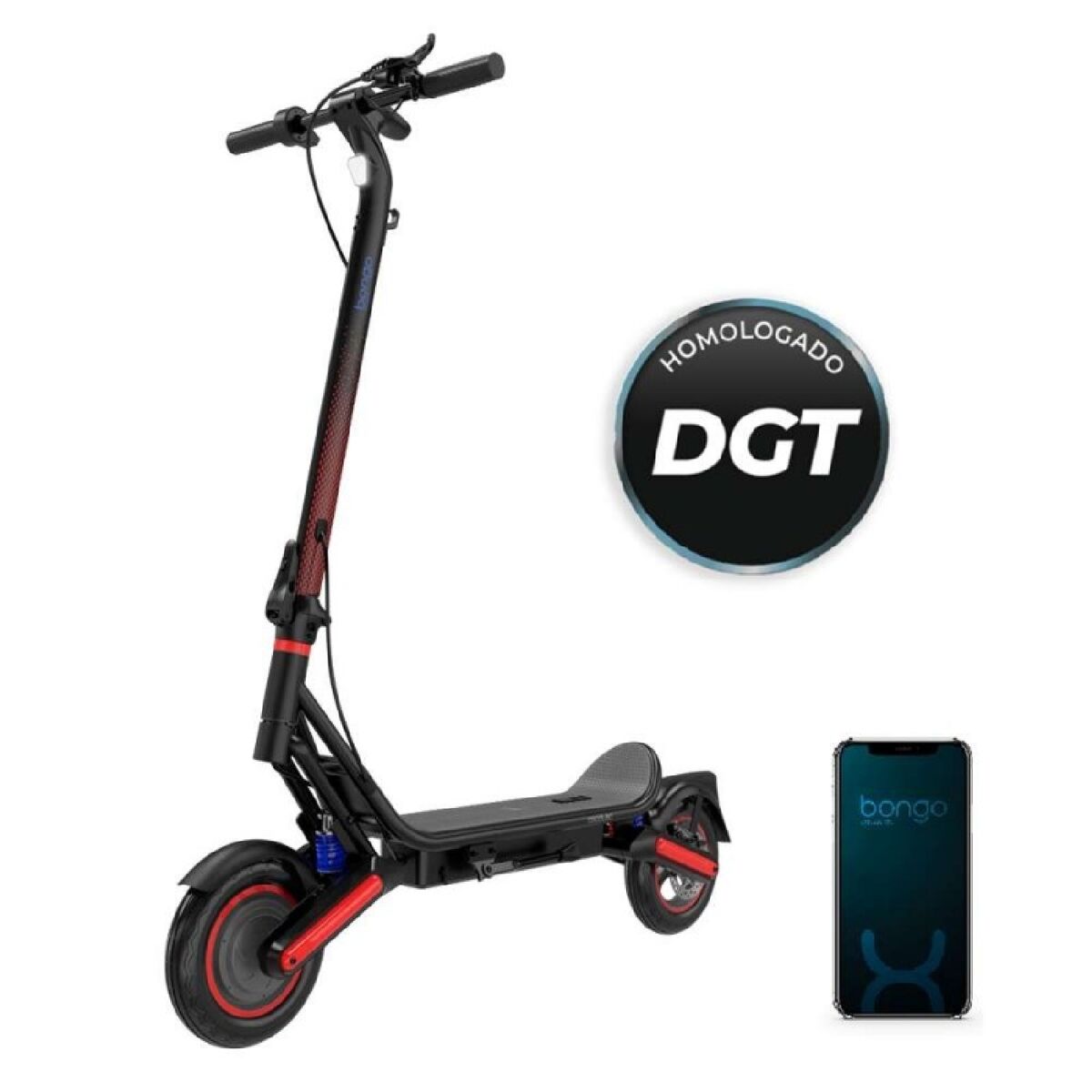 Cecotec Scooter eléctrico Urbanos y Ligeros Bongo D40 XL Suspens