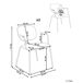 Beliani Silla de comedor CARILLE Beliani Silla de comedor CARILLE Beige