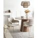 Beliani Silla de comedor PAONIA Beliani Silla de comedor PAONIA Beige