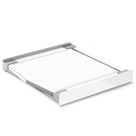 Cecotec Kit universal de sobreposição com bandeja Bolero para unificar a máquina de lavar e a de secar num único bloco, otimizando o espaço. Bandeja amovível, fácil instalação. Cecotec Kit universal de sobreposição com bandeja Bolero para unificar a máquina de lavar e a de secar num único bloco, otimizando o espaço. Bandeja amovível, fácil instalação.