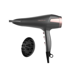 Cecotec Secador de cabelo DC com 2500 W, tecnologia de iões e elevado caudal de ar.