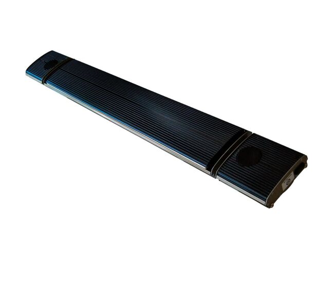Calentador infrarrojo de interior y exterior con mando a distancia mpc cordoba 1000w speaker. estructura de aluminio con altavoces bluetooth estéreo 3d. calefacción silenciosa sin emisión de luz. eficiencia energética y alto rendimiento térmico.