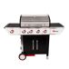 Barbacoa de gas MANHATTAN 450GPI 4 quemadores Barbacoa de gas MANHATTAN 450GPI 4 quemadores Negro