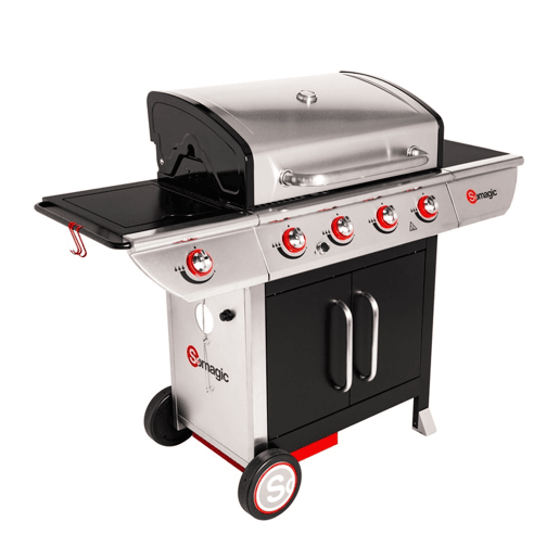 Barbecue a gás MANHATTAN 450GPI 4 queimadores + fogão de 14kW
