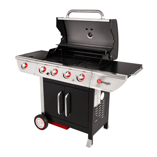 Barbecue a gás MANHATTAN 450GPI 4 queimadores + fogão de 14kW