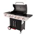Barbacoa de gas MANHATTAN 450GPI 4 quemadores Barbacoa de gas MANHATTAN 450GPI 4 quemadores Negro