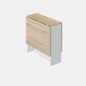 Mesa de jantar Nolix Artik White (Branco mate) - Carvalho canadiano 31 x 78 x 77 cm