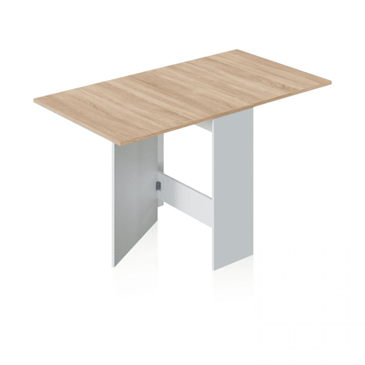 Mesa de jantar Nolix Artik White (Branco mate) - Carvalho canadiano 31 x 78 x 77 cm