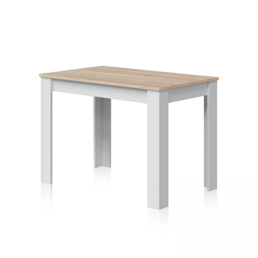 Mesa de jantar Dina Artik White (Branco mate) - Carvalho canadiano 109 x 78 x 67 cm