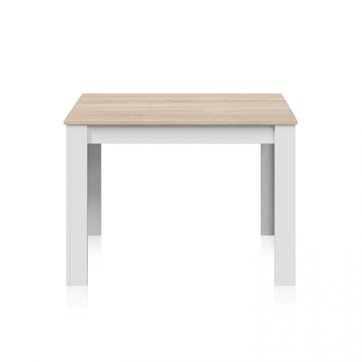 Mesa de jantar Dina Artik White (Branco mate) - Carvalho canadiano 109 x 78 x 67 cm