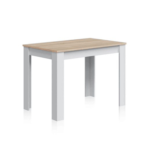 Mesa de jantar Dina Artik White (Branco mate) - Carvalho canadiano 109 x 78 x 67 cm