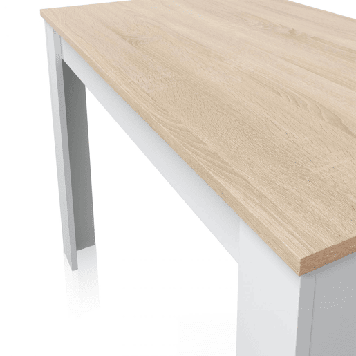 Mesa de jantar Dina Artik White (Branco mate) - Carvalho canadiano 109 x 78 x 67 cm