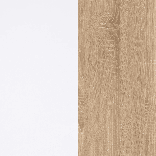 Mesa de jantar Dina Artik White (Branco mate) - Carvalho canadiano 109 x 78 x 67 cm